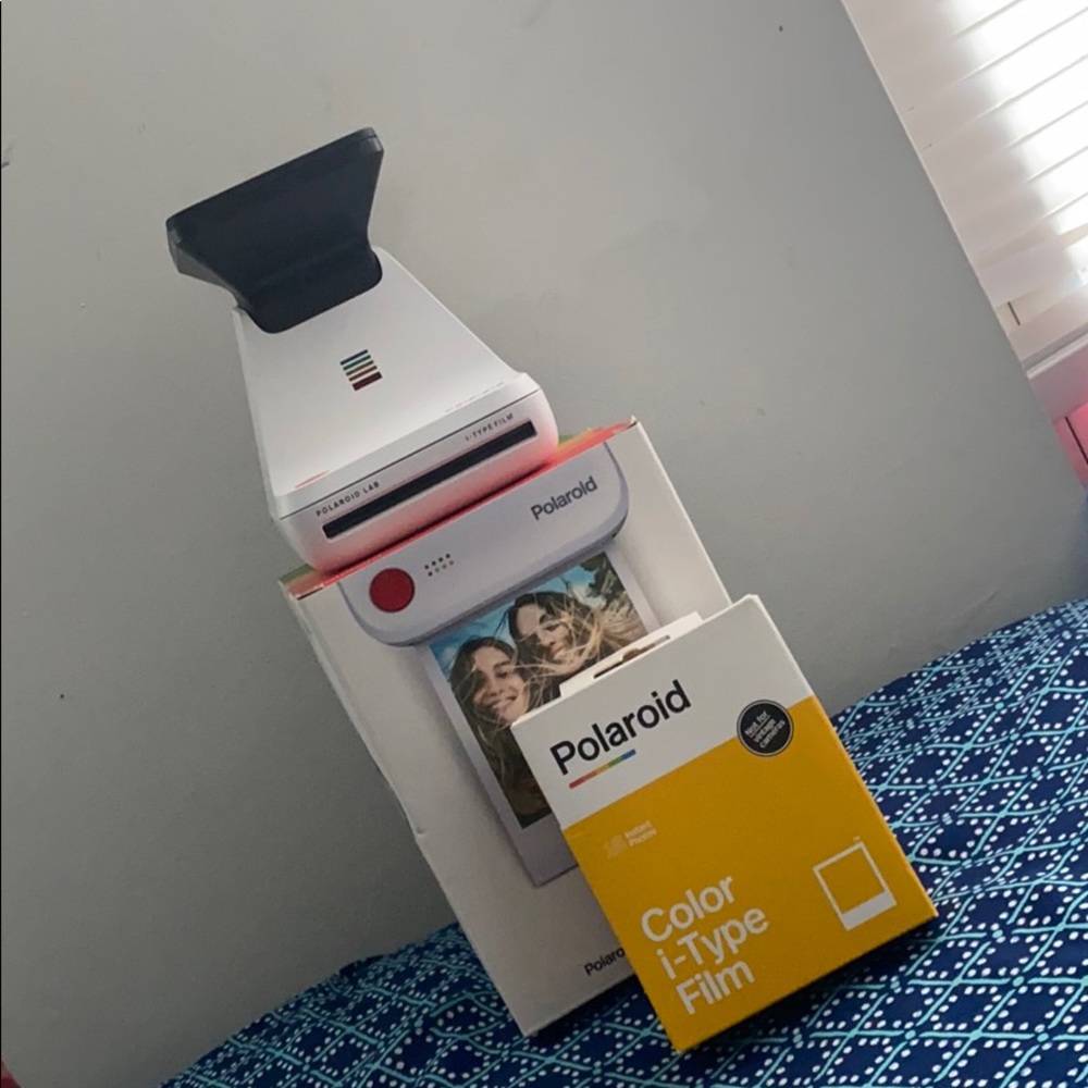 Polaroid film camera